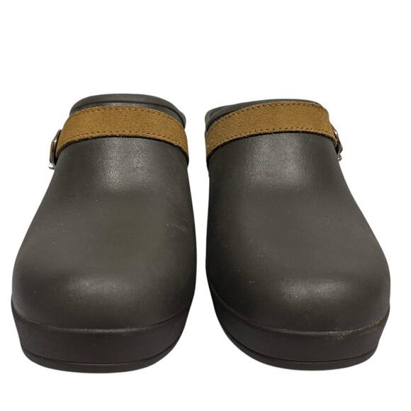Crocs Espresso Brown Sarah Clogs / Size-8 - Picture 2 of 10